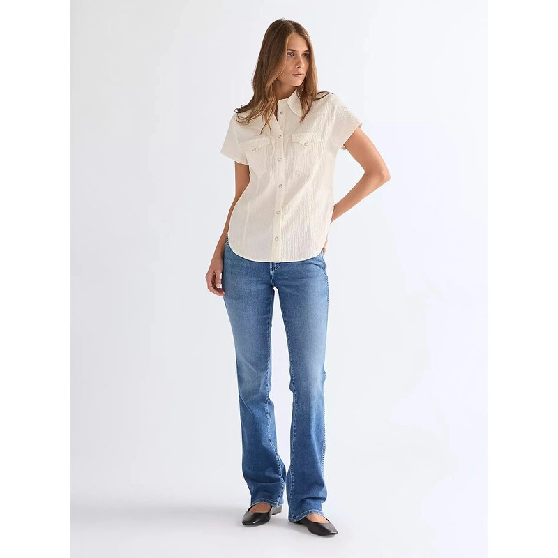 Dámské džíny WRANGLER BOOTCUT RAVEN 112378531 114758520