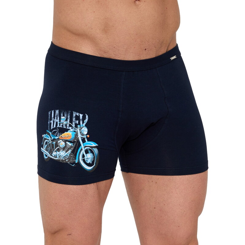 Pánské boxerky CORNETTE 280/257 LEGEND RIDER tmavě modrá
