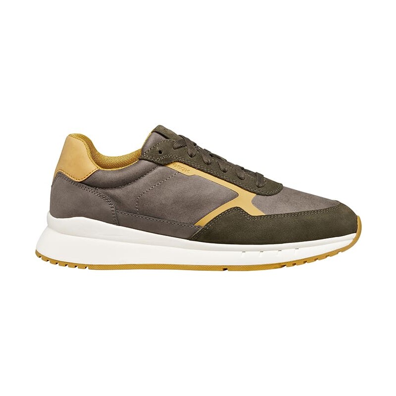 Tenisky Geox Khaki/ Hellbraun 1621486