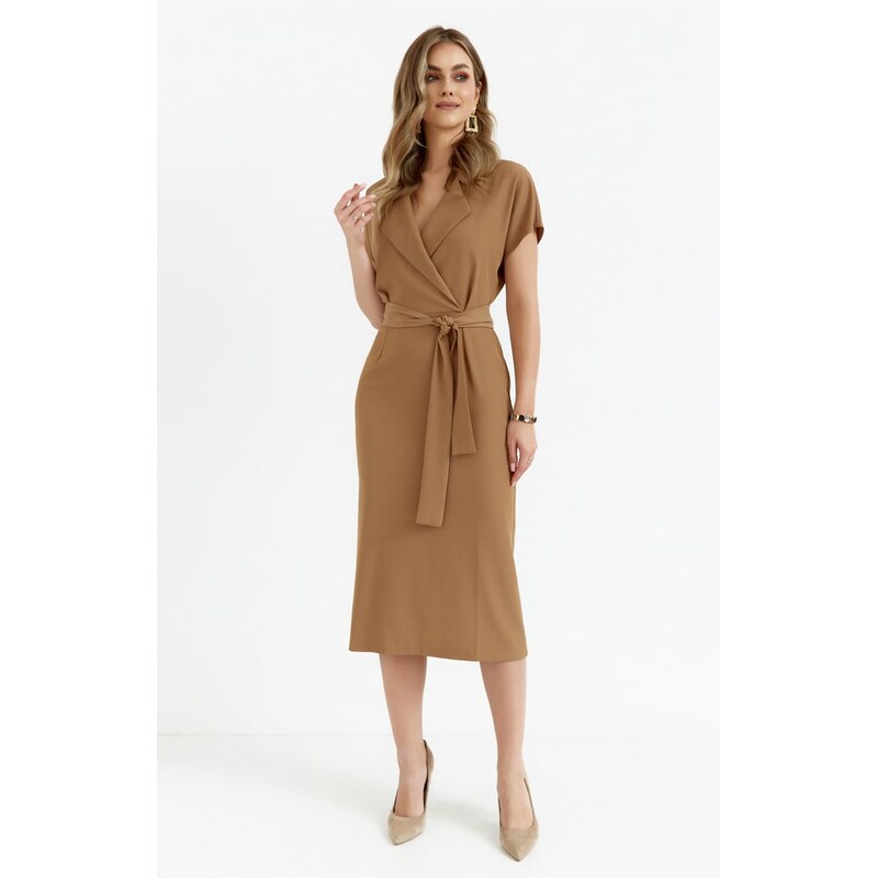 Šaty Stylove Camel 392314