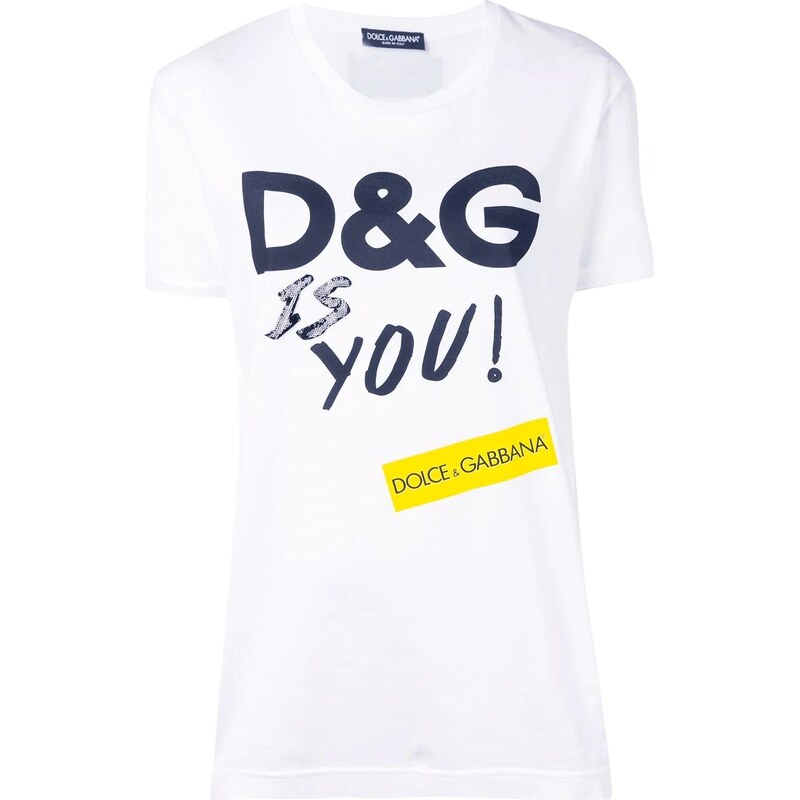 DOLCE & GABBANA Is You tričko 114760272