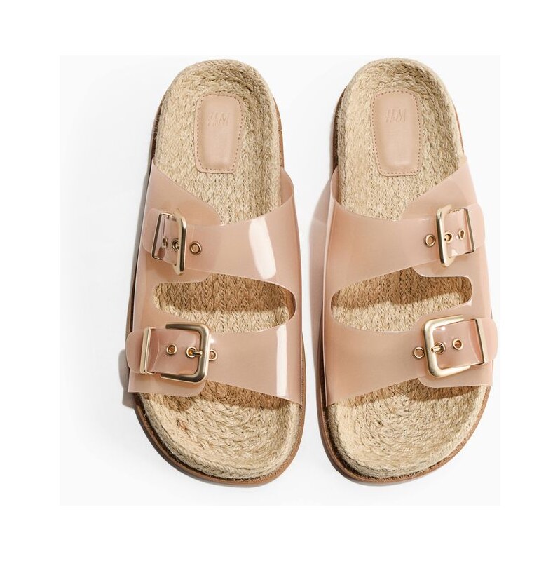 H&M - Sandály ve stylu espadrilek - béžová 114762269