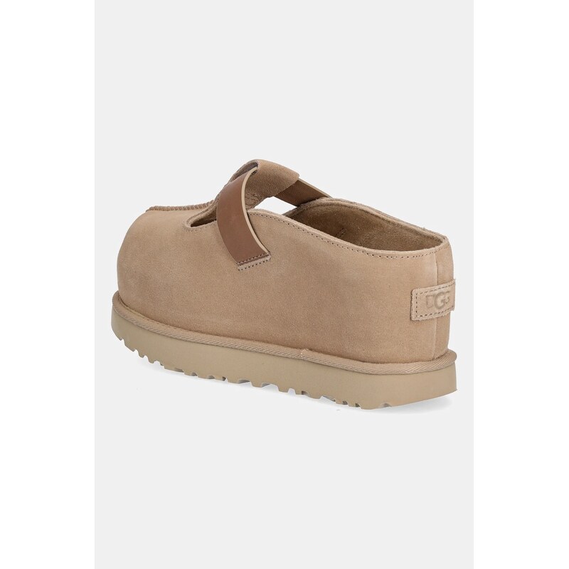 Semišové pantofle UGG Goldenstar Hi Clog