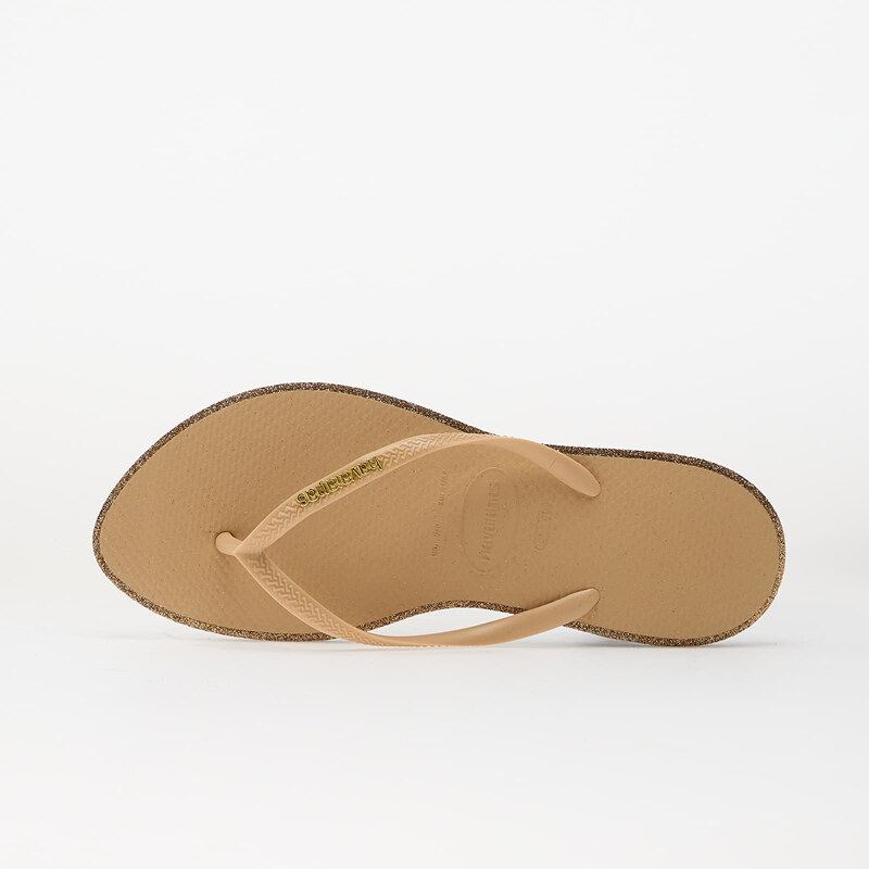 Havaianas Slim Point Glitter Dark Brown/ Golden 114768198