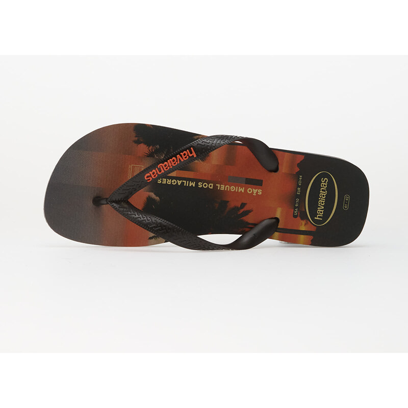 Havaianas Top Surfer I Steel Grey/ Black/ Sunset Orange
