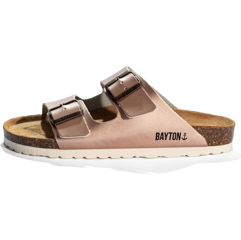 Bayton Pantofle ATLAS starorůžová / černá 114779563