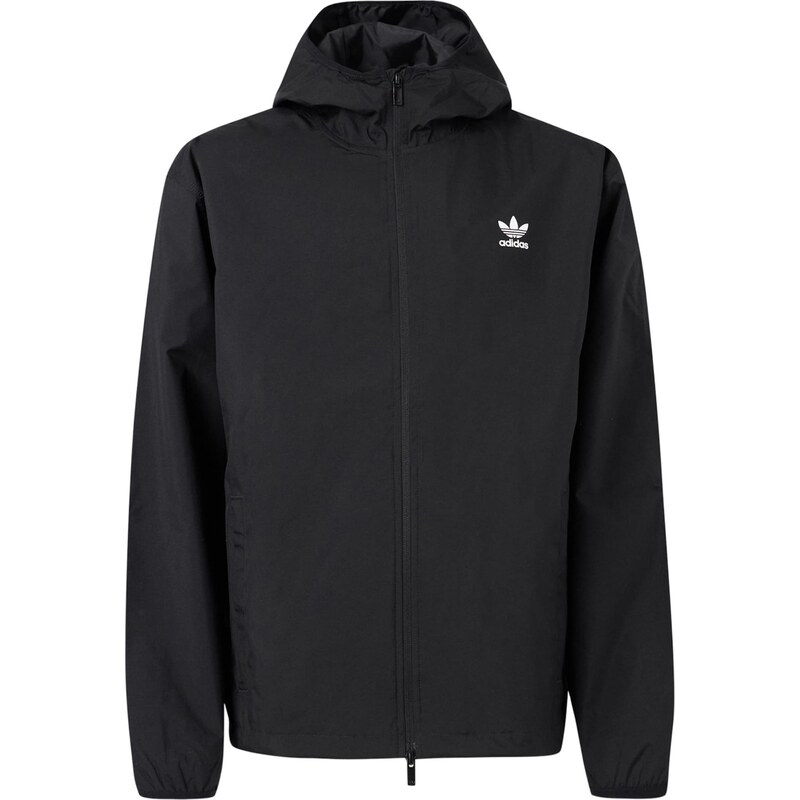ADIDAS ORIGINALS Přechodná bunda ESSENTIALS černá / bílá 109477734