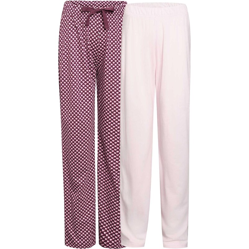 Dagi Pyžamové kalhoty pink / růžová / tmavě růžová 114779679