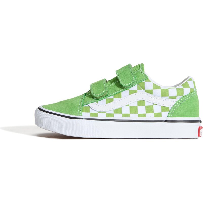 VANS Tenisky Old Skool světle zelená / bílá