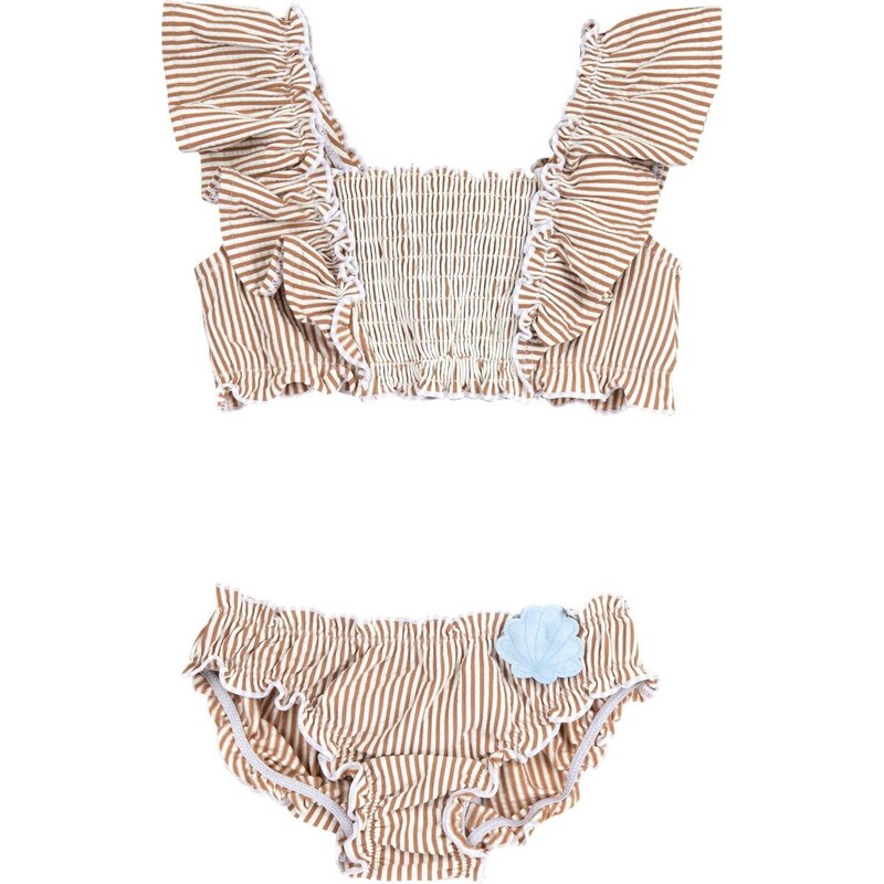 Chicco Bikiny světle béžová / tmavě béžová / modrá