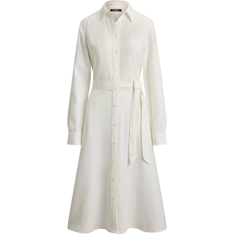 Lauren Ralph Lauren Košilové šaty CLASSIC bílá