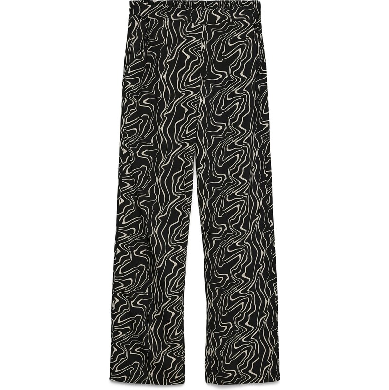 VERO MODA Kalhoty VMEASY JOY béžová / černá