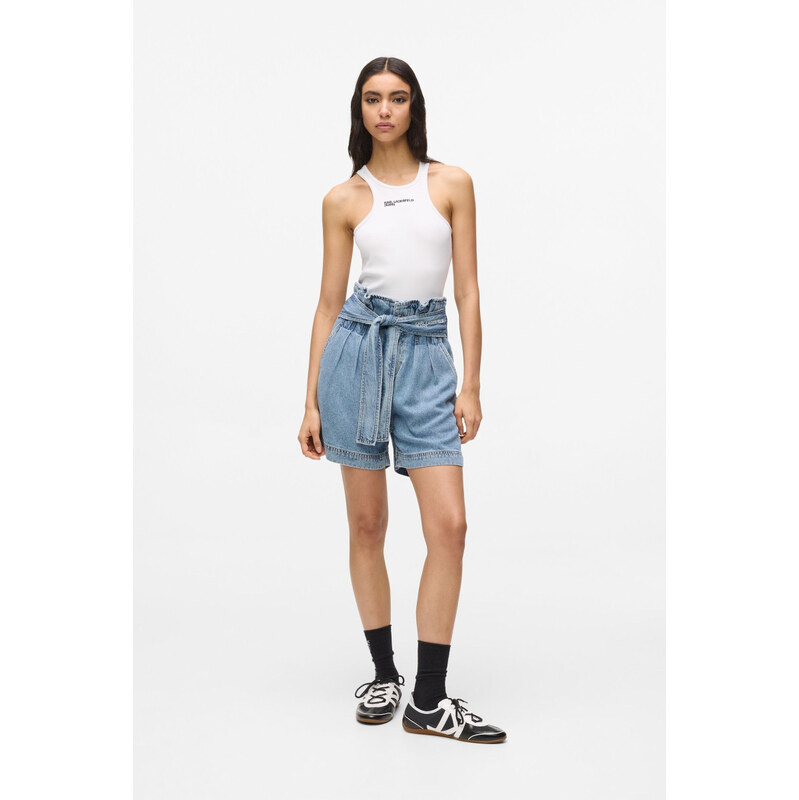 ŠORTKY KARL LAGERFELD JEANS KLJ HR DENIM BELT SHORT 114782951