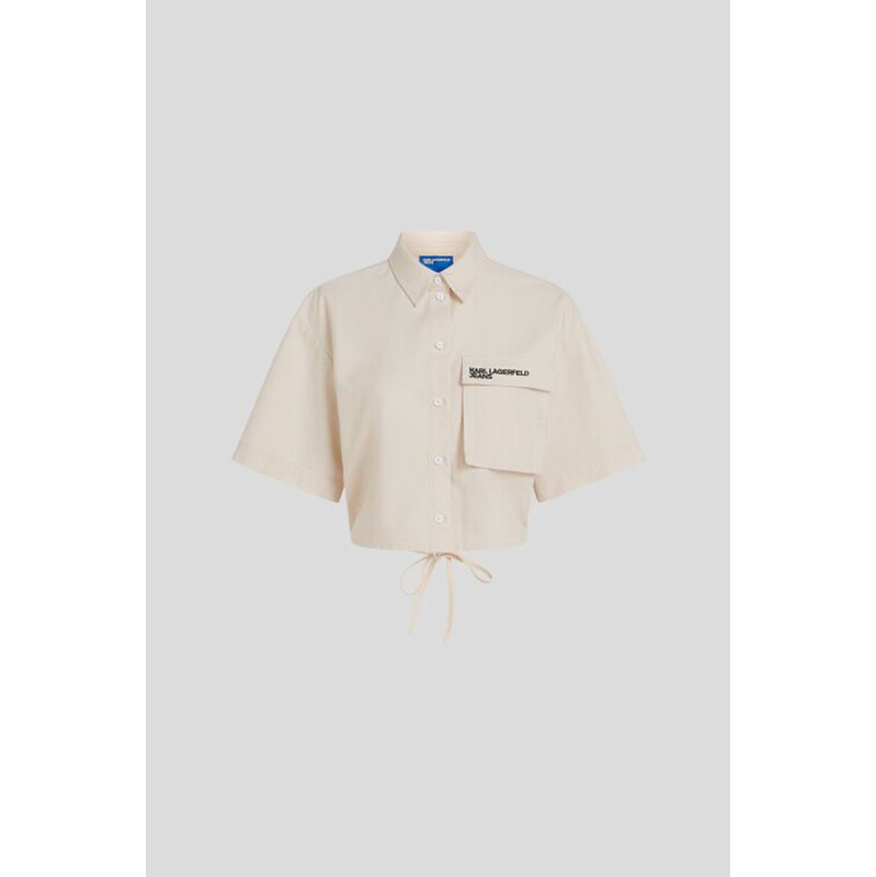 HALENKA KARL LAGERFELD JEANS KLJ SS UTILITY SHIRT 114782952