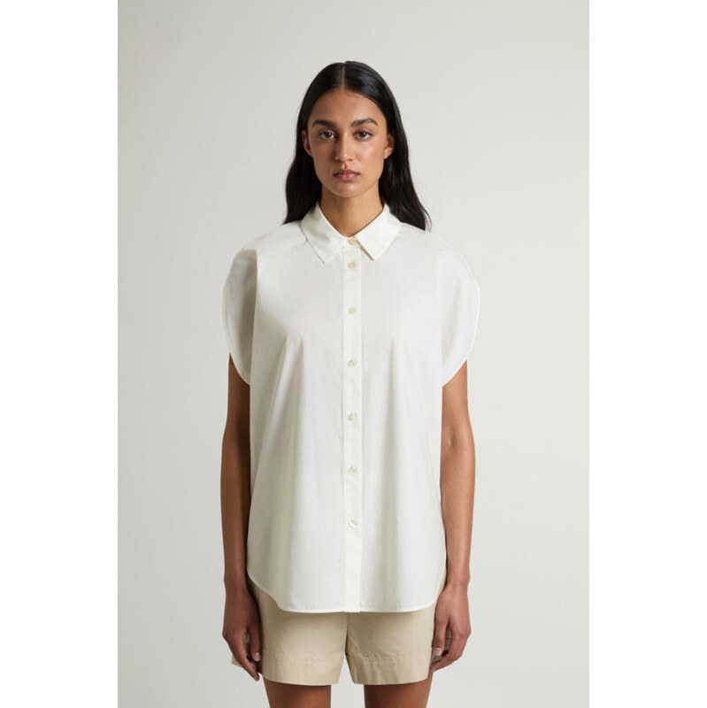 HALENKA WOOLRICH COTTON POPLIN BLOUSE 114782959