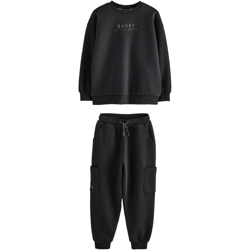 Baker by Ted Baker Joggingová souprava černá / stříbrná 114781097