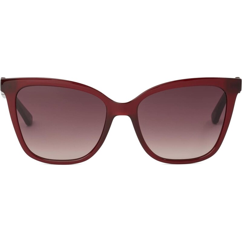 Karl Lagerfeld Sluneční brýle  SIGNATURE LOGO  bordó