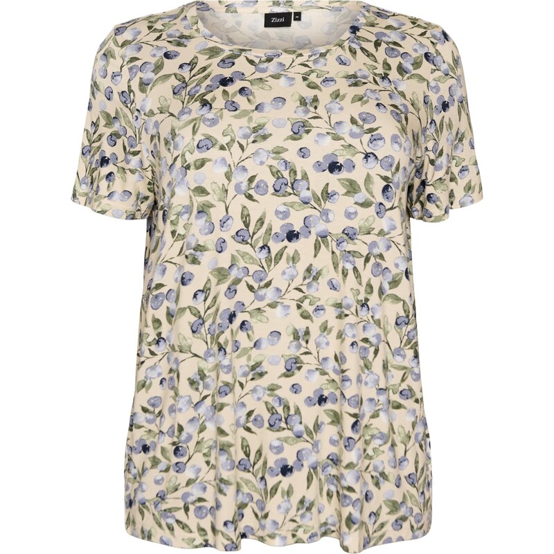 Zizzi Halenka Vmalis světle béžová / modrá / khaki 114781605