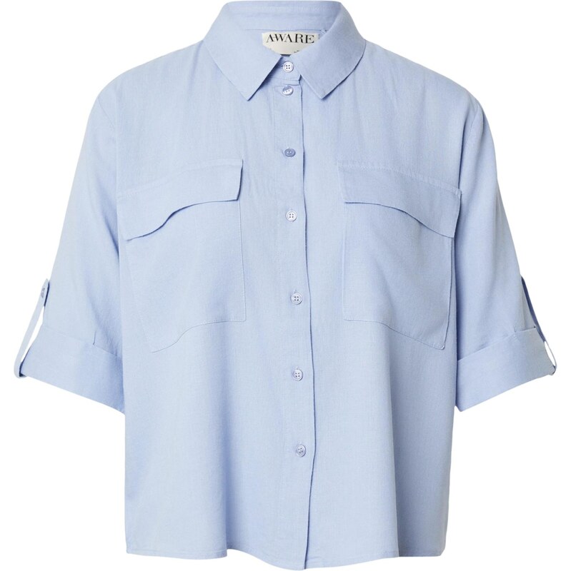 VERO MODA Halenka AWRYDER FABIANA nebeská modř 114781668