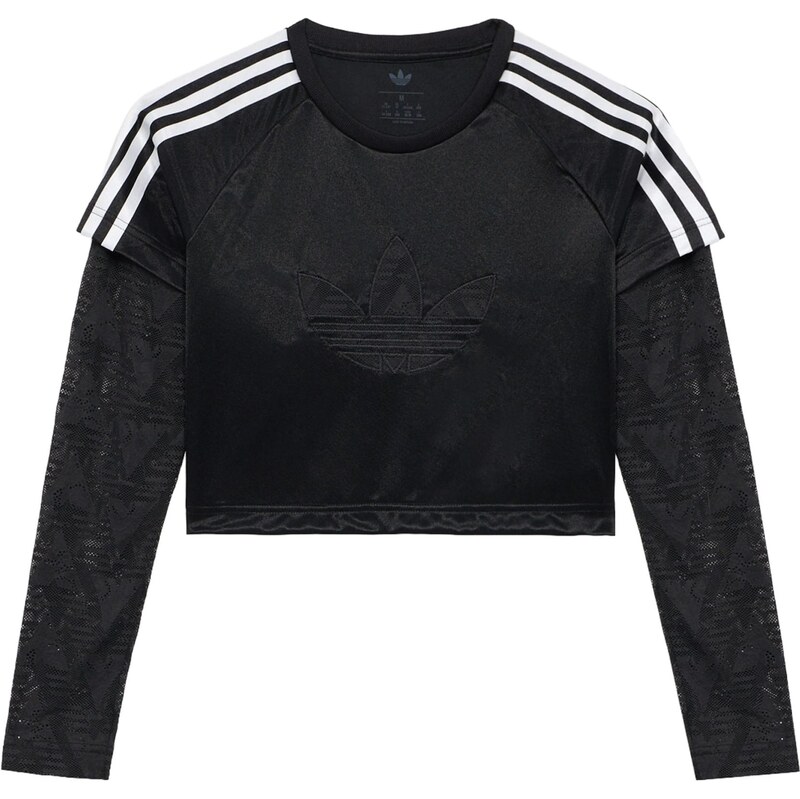 ADIDAS ORIGINALS Tričko černá / bílá