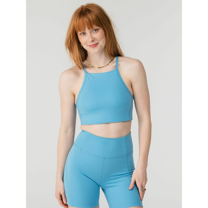 Girlfriend Collective Top Mel azurová 114781804