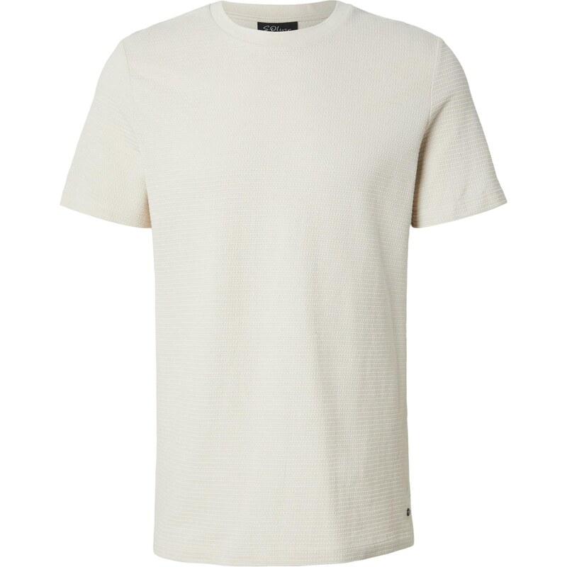s.Oliver Tričko offwhite