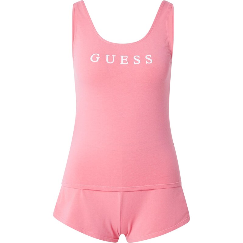 GUESS Pyžamo CARRIE pitaya / bílá 114782226