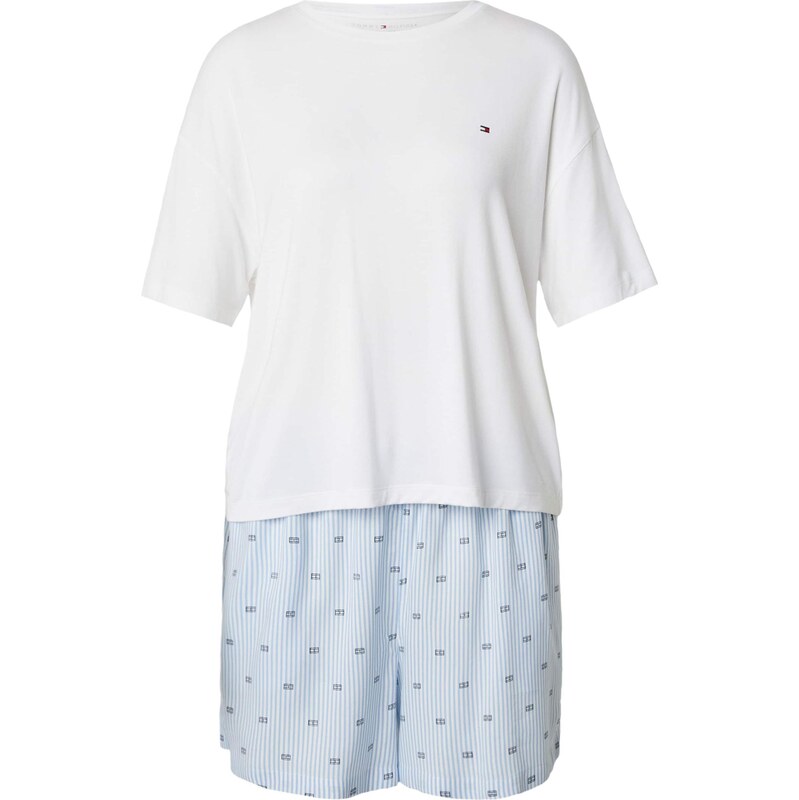 Tommy Hilfiger Underwear Pyžamo režná / světlemodrá / černá 114782278