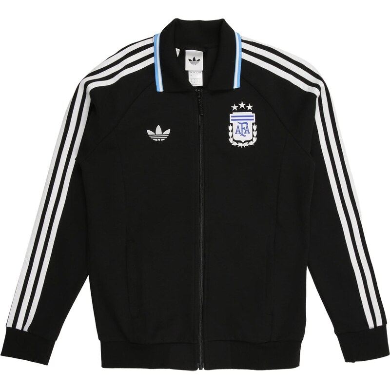 ADIDAS PERFORMANCE Sportovní mikina AFA černá / bílá