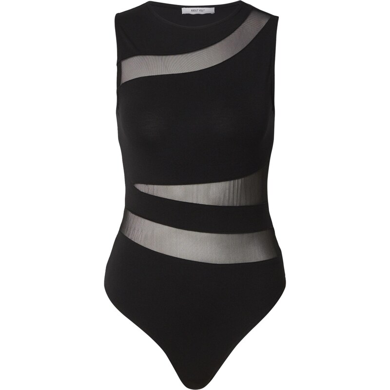 ABOUT YOU Tričkové body Darina černá 114783044