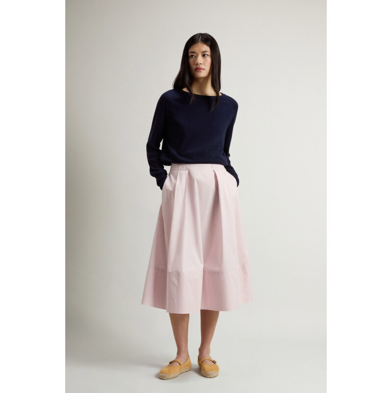 SUKNĚ WOOLRICH COTTON POPLIN SKIRT 114782957