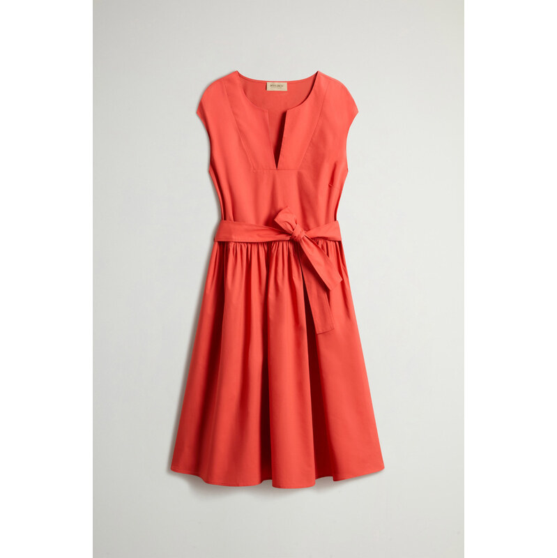 ŠATY WOOLRICH POPLIN SHORT DRESS 114782979
