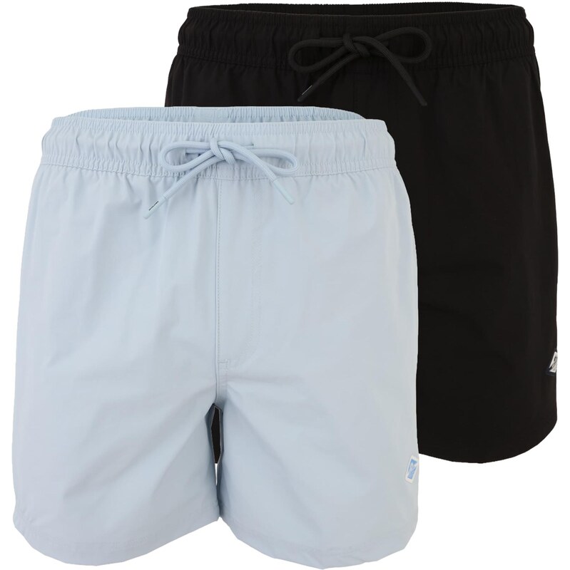 JACK & JONES Plavecké šortky JPSTMaui Tropic pastelová modrá /