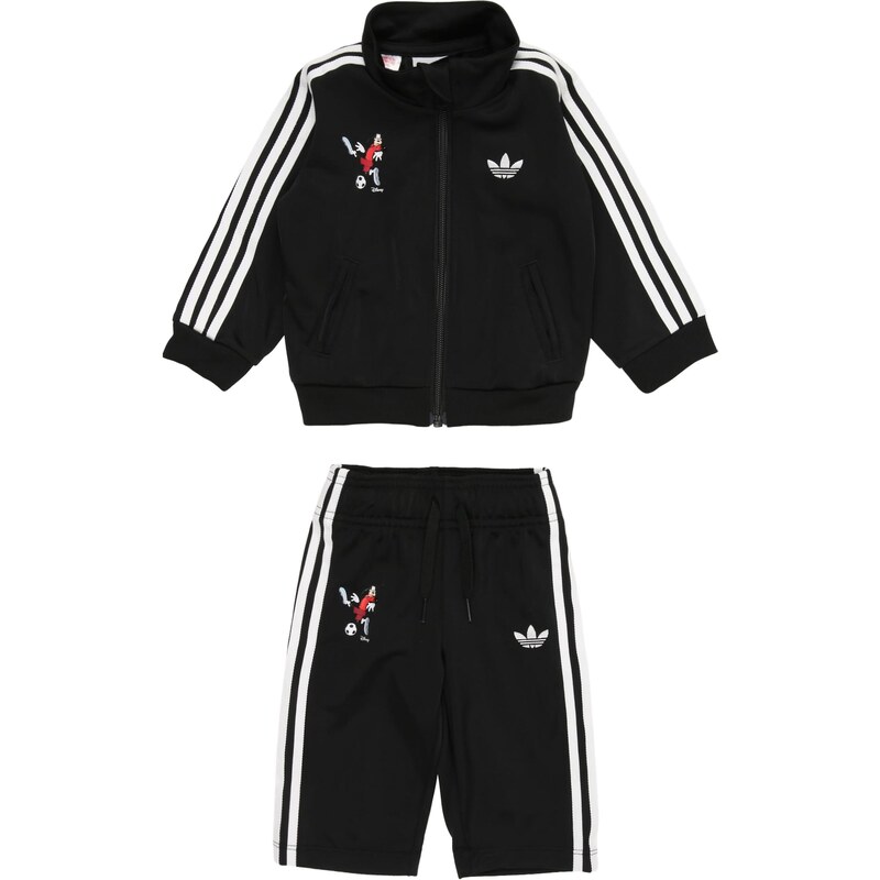 ADIDAS ORIGINALS Joggingová souprava FIREBIRD černá / bílá