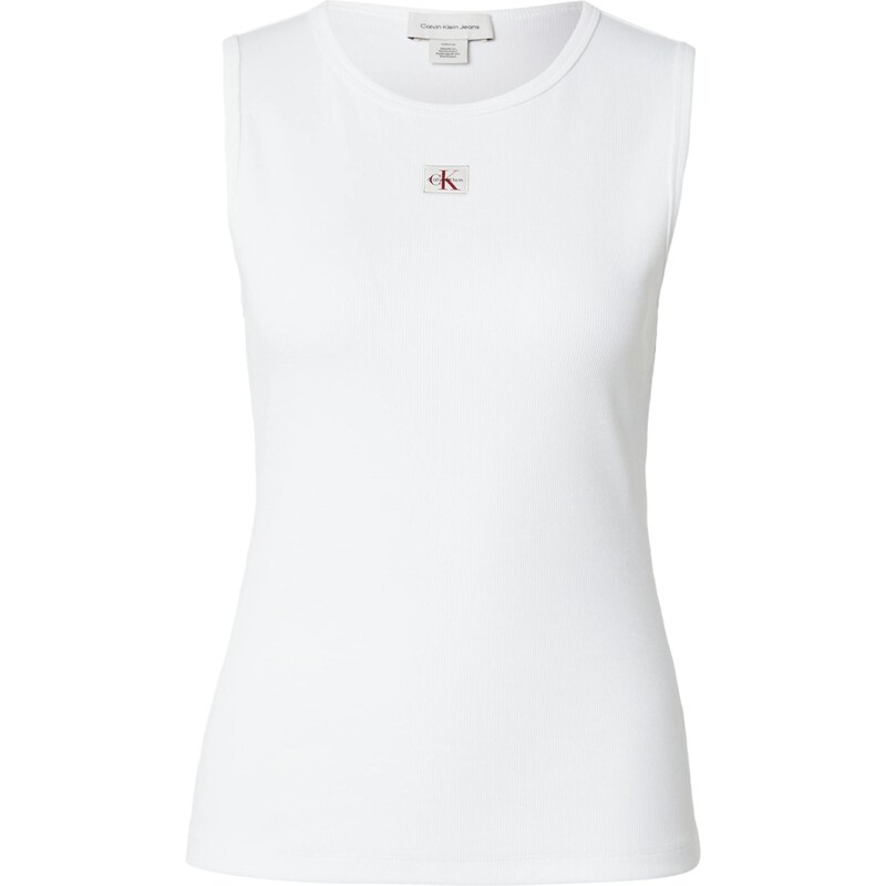 Calvin Klein Jeans Top bílá