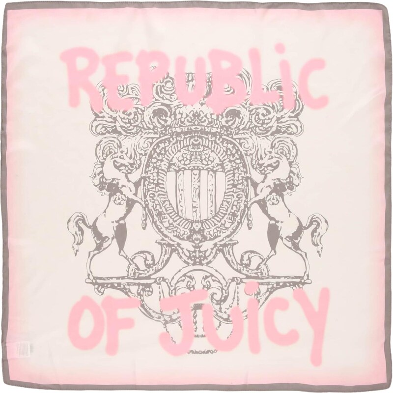 Juicy Couture Šátek béžová / růžová / černá