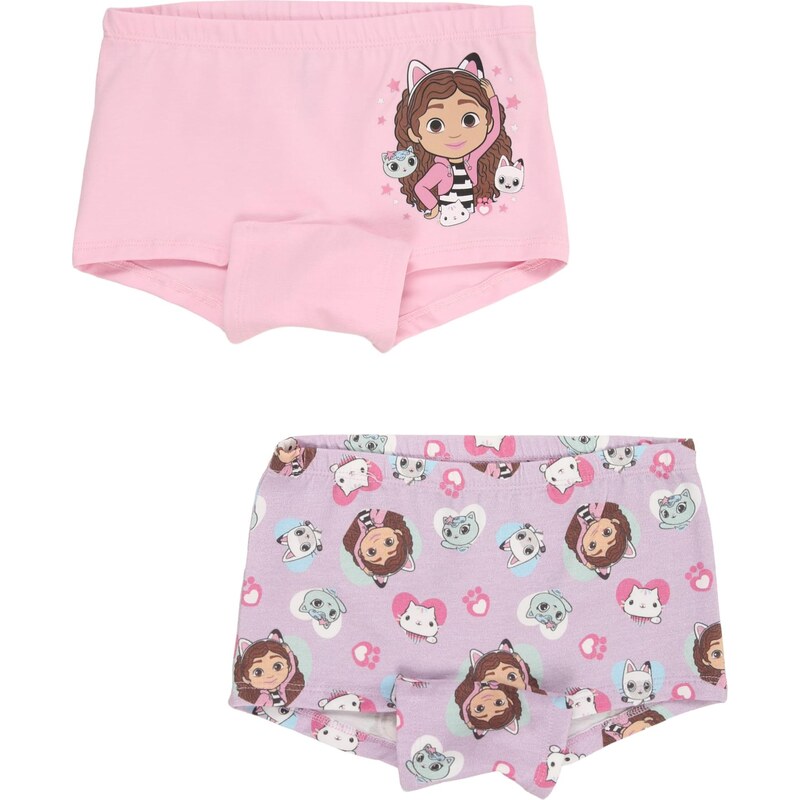 Lindex Spodní prádlo Gabbys Dollh hnědá / lenvandulová / růžová