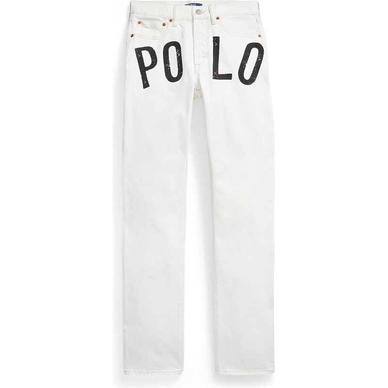 Polo Ralph Lauren Džíny černá / bílá
