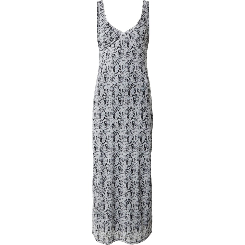 VERO MODA Šaty VMSTEPH šedá / černá