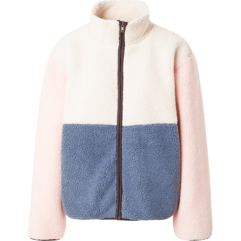 VERO MODA Přechodná bunda VMJOSEFIN béžová / modrá / růžová 114784336