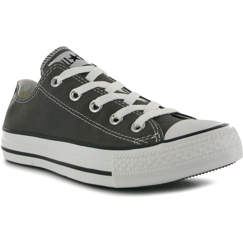 Converse All Stars Ox Unisex Canvas Trainers, charcoal