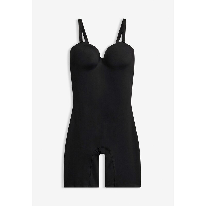 bonprix Stahovací body s odnímatelnými ramínky, lehký tvarující efekt 114755533