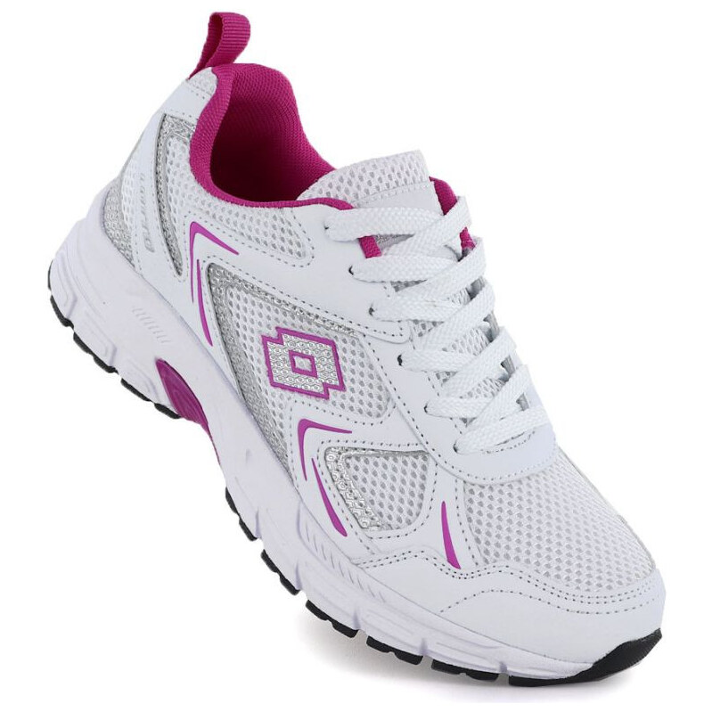 Dámské sportovní boty tenisky white pink Lotto KITAURA 114787346
