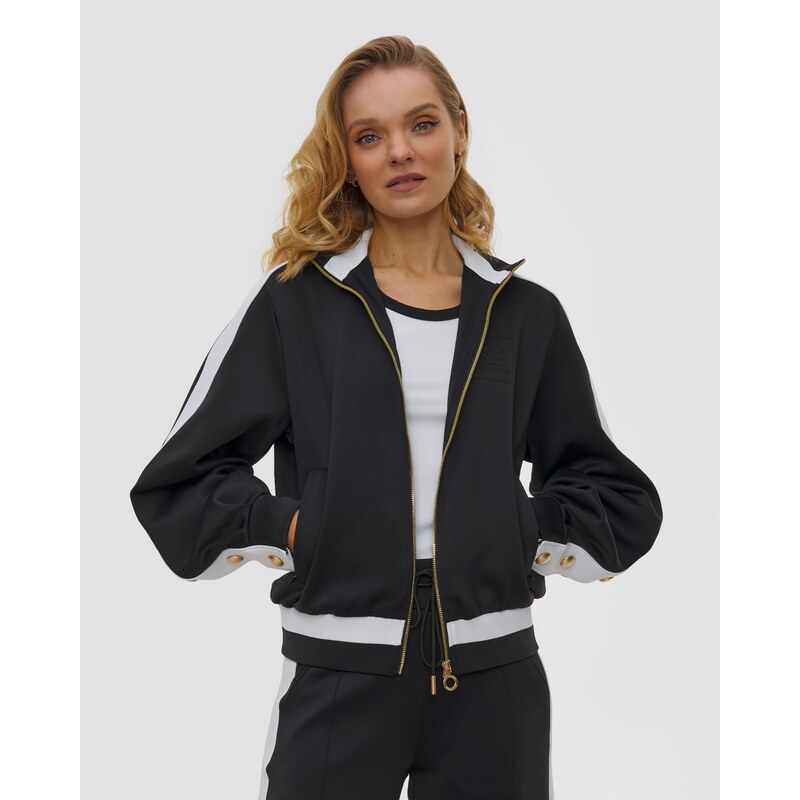 Černá Dámská Mikina Na Zip Goldbergh Monaco 114788784