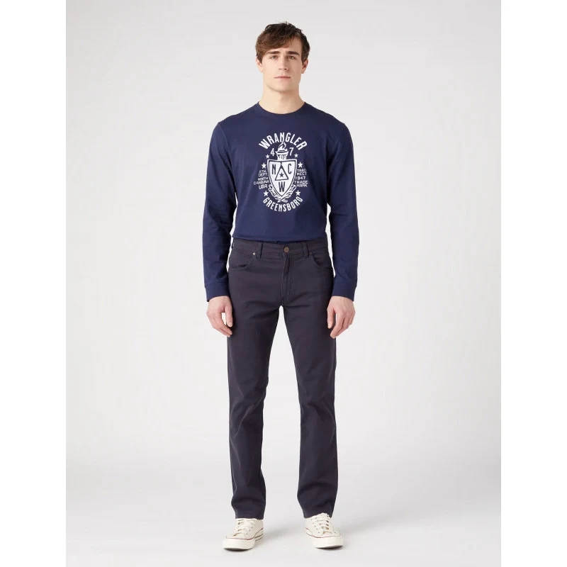Pánské džíny WRANGLER GREENSBORO DARK NAVY 112341467