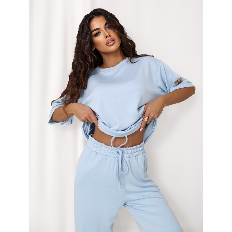 RUE PARIS Set-RV-KMPL-A1290.94-light blue