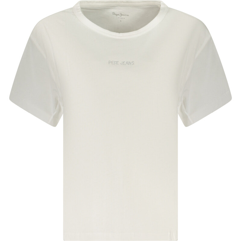 Bílé triko Pepe Jeans