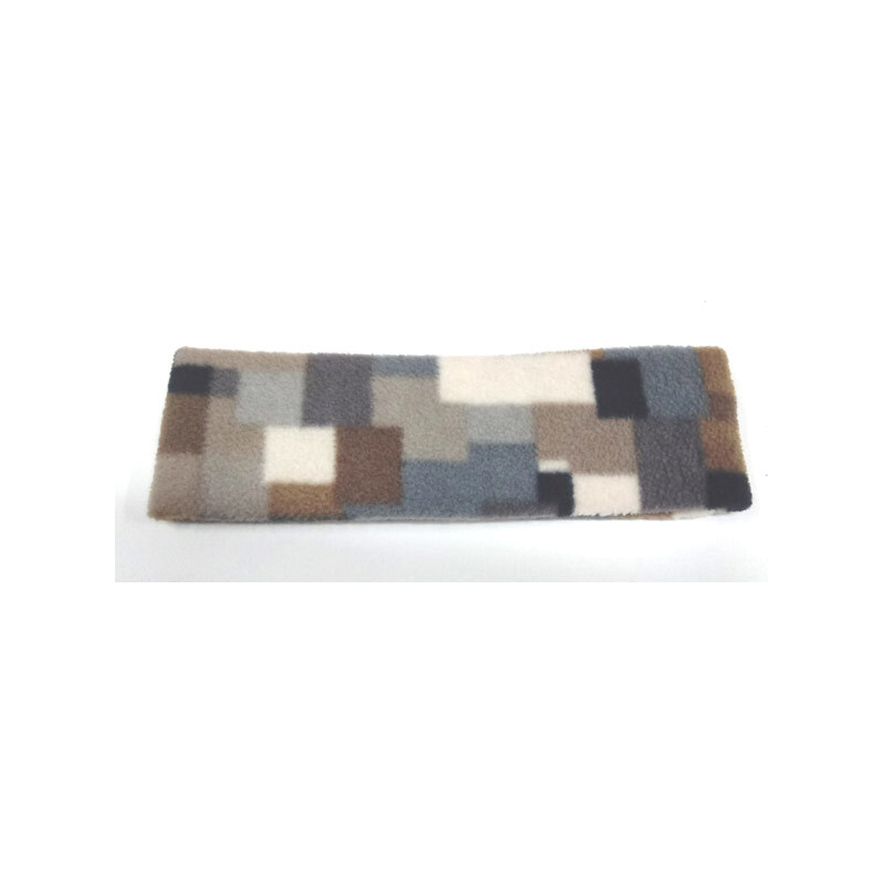 čelenka fleece béžová, hnědá A 002 56990927