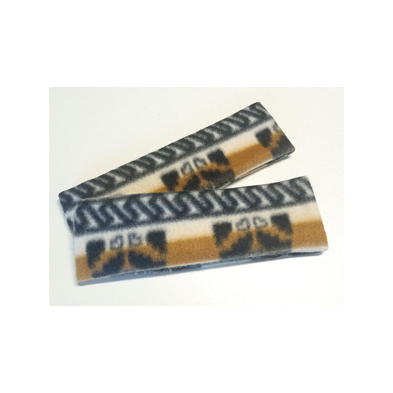 čelenka fleece šedo žlutá 5605.2 114792987
