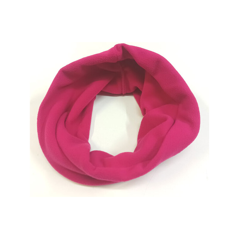 nákrčník, šála fleece zimní pink, růžová 6606.32